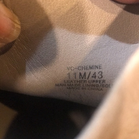 Vince Camuto Closed Toe Leather Upper Buckle Strap Block Heel Mule Sandal-11 - Picture 7 of 9